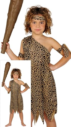 Guirca 78715.0 - Troglodita-Kostüm (7-9 Jahre) von Fiestas Guirca
