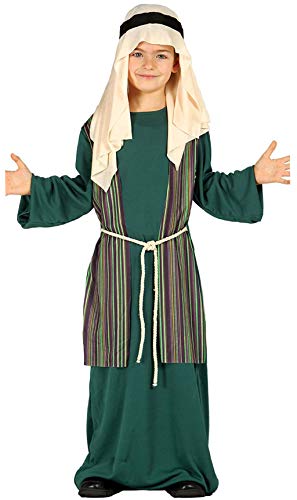 Grünes jüdisches Schäferhund-Kostüm für Kinder, Größe L (10/12 Jahre) von Guirca