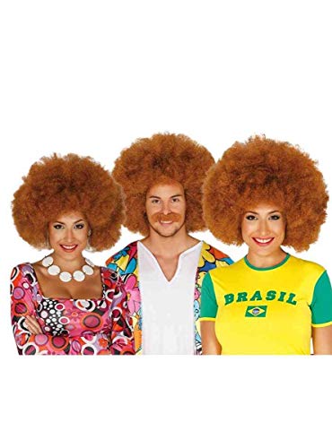 Guirca Fiestas GUI4008 - Extra braune Afro-Perücke Guirca Fiestas GUI4008 - Extra braune Afro-Perücke von FIESTAS GUIRCA
