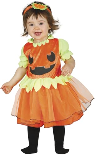 Guirca - Kürbis-Kostüm für Babys von 12/24 Monaten, orange, von 12 bis 24, GU_85826 Guirca - Kürbis-Kostüm für Babys von 12/24 Monaten, orange, von 12 bis 24, GU_85826 von FIESTAS GUIRCA