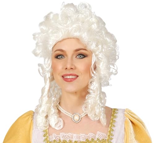 Guirca Marquise-Perücke in Box, Weiß, Einheitsgröße (4070.0) von FIESTAS GUIRCA