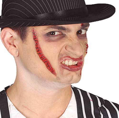 Guirca Narben Wunden Verletzungen für Halloween lang Horror Party Zombie Tod tot Blut von FIESTAS GUIRCA