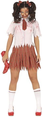 Guirca Zombie Student Kostüm - Damen, M, Halloween von Fiestas Guirca