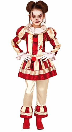 Fiestas Guirca Gestreiftes Mädchen der Clownkostüm-Clownhorror-Weinlese Fiestas Guirca Gestreiftes Mädchen der Clownkostüm-Clownhorror-Weinlese von Fiestas GUiRCA