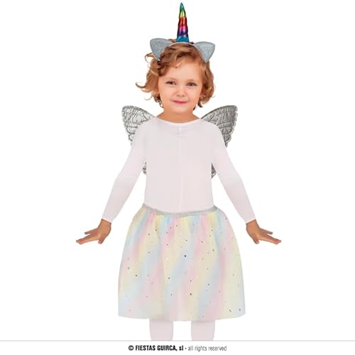 Regenbogen Einhorn Verkleidung mit Flügeln - Diadem Tutu Regenbogen Einhorn Verkleidung mit Flügeln - Diadem Tutu von FIESTAS GUIRCA