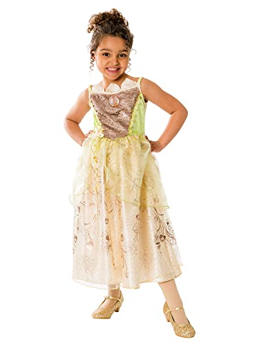 Rubie's 3011133-4 Offizielles Disney-Prinzessinnenkostüm Tiana, Ultimativreihe, Luxus, Mädchen, Kinderverkleidung, mehrfarbig, Größe S Rubie's 3011133-4 Offizielles Disney-Prinzessinnenkostüm Tiana, Ultimativreihe, Luxus, Mädchen, Kinderverkleidung, mehrfarbig, Größe S von Rubie's