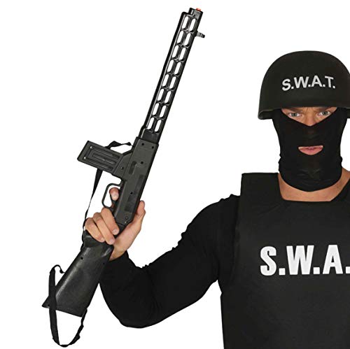 SWAT Spielzeug-Gewehr schwarz 69cm - Schwarz von Fiestas GUiRCA