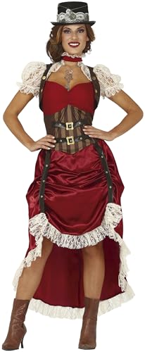 FIESTAS GUIRCA Steampunk Western Kostüm für Damen L von Fiestas GUiRCA