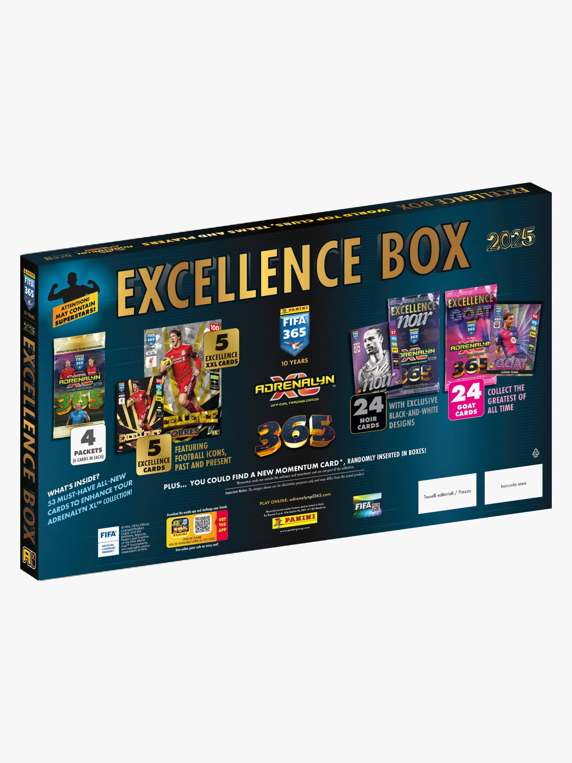 FIFA 365 Adrenalyn XL 2025 Excellence Sammelkarten von FIFA