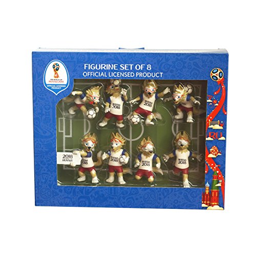 - Sammelfiguren 8er-Set in einer Box mit Sichtfenster, Größe der Figuren: ca. 7-8 cm von FIFA