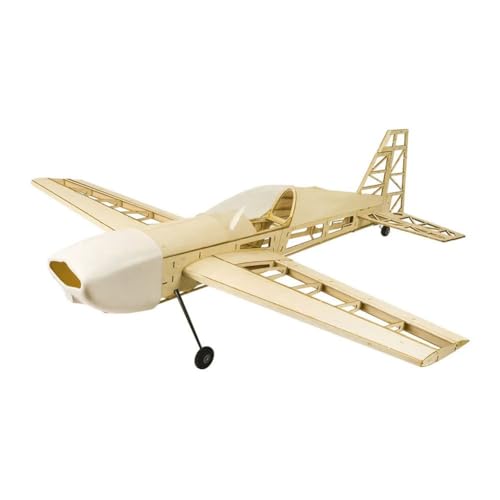 FIGGRITID RC Holz Flugzeug Holz RC Flugzeug Kit Extra330 Rahmen ohne Abdeckung Spannweite 1000mm Balsaholz Modellbausatz von FIGGRITID