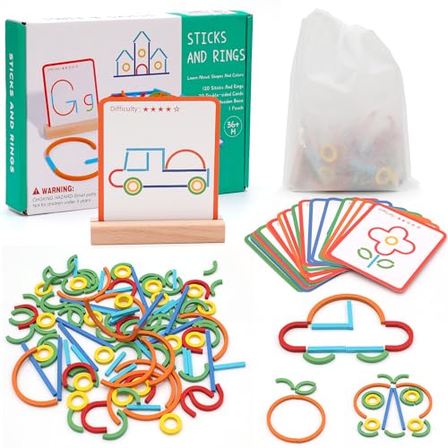 FIHODONE Montessori Spielzeug ab 3 Jahre,Montessori Steckpuzzle Vorschule Spiele Holzpuzzle,Kinderspielzeug Vorschüler Farbe und Form Kognition für 2 3 4 5 Jahre alt Baby Kinder FIHODONE Montessori Spielzeug ab 3 Jahre,Montessori Steckpuzzle Vorschule Spiele Holzpuzzle,Kinderspielzeug Vorschüler Farbe und Form Kognition für 2 3 4 5 Jahre alt Baby Kinder von FIHODONE