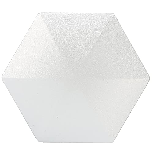 FILFEEL Flip Toy, Fingerspitzen-Gyro-Desktop-Flip-Metalldekompressor, Taschenspielzeug Lindert Ermüdungsstress, Metall-Fingerspitzen-Spinnspielzeug, Silber(Hexagon) von FILFEEL