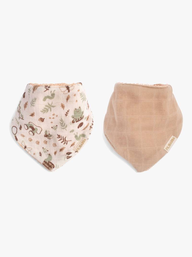 FILIBABBA Bandana Halstücher 2er-Pack, Little Wonders/Warm Grey FILIBABBA Bandana Halstücher 2er-Pack, Little Wonders/Warm Grey von FILIBABBA