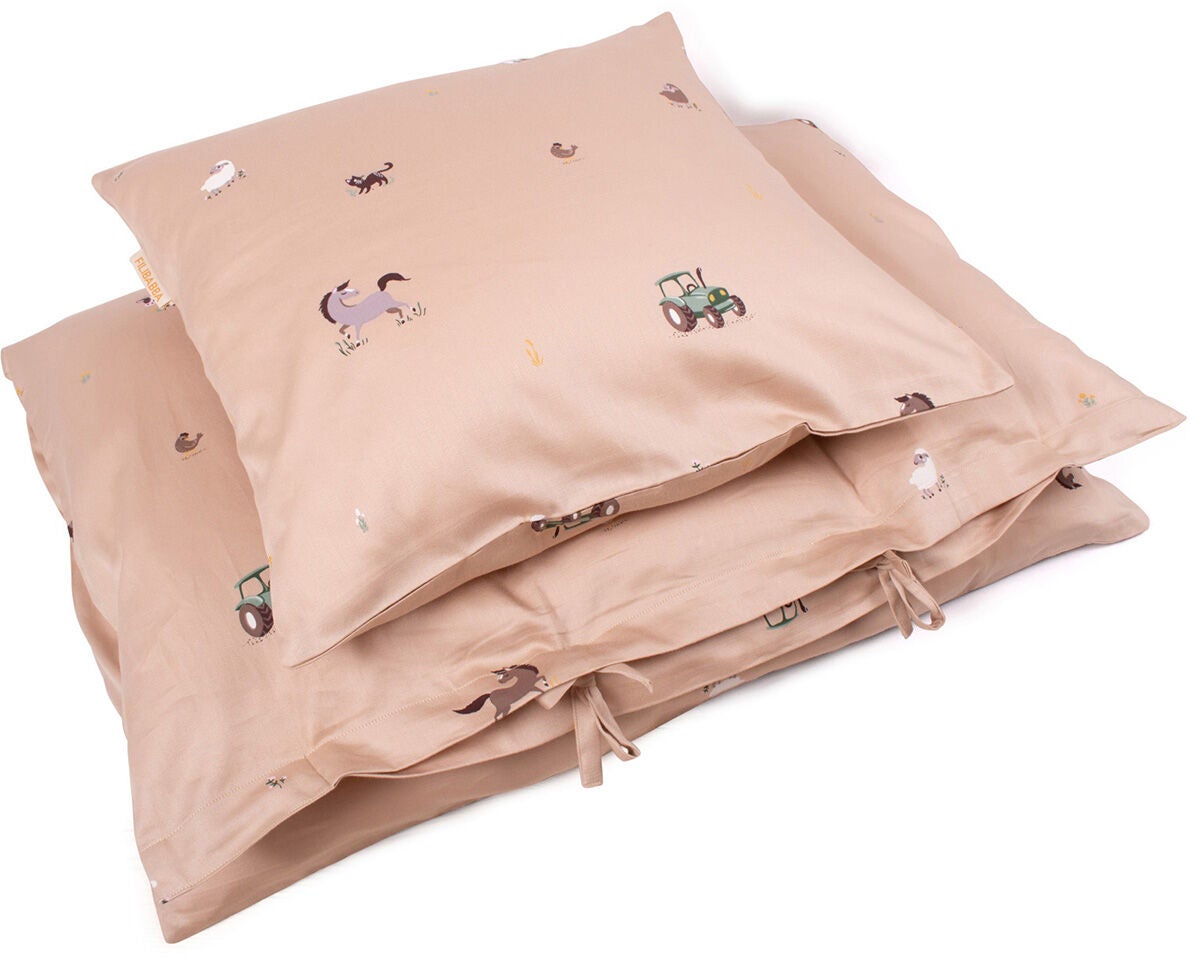 FILIBABBA GOTS-zertifizierte Bettwäsche 100 x 70 cm Babybett, Magic Farm von FILIBABBA