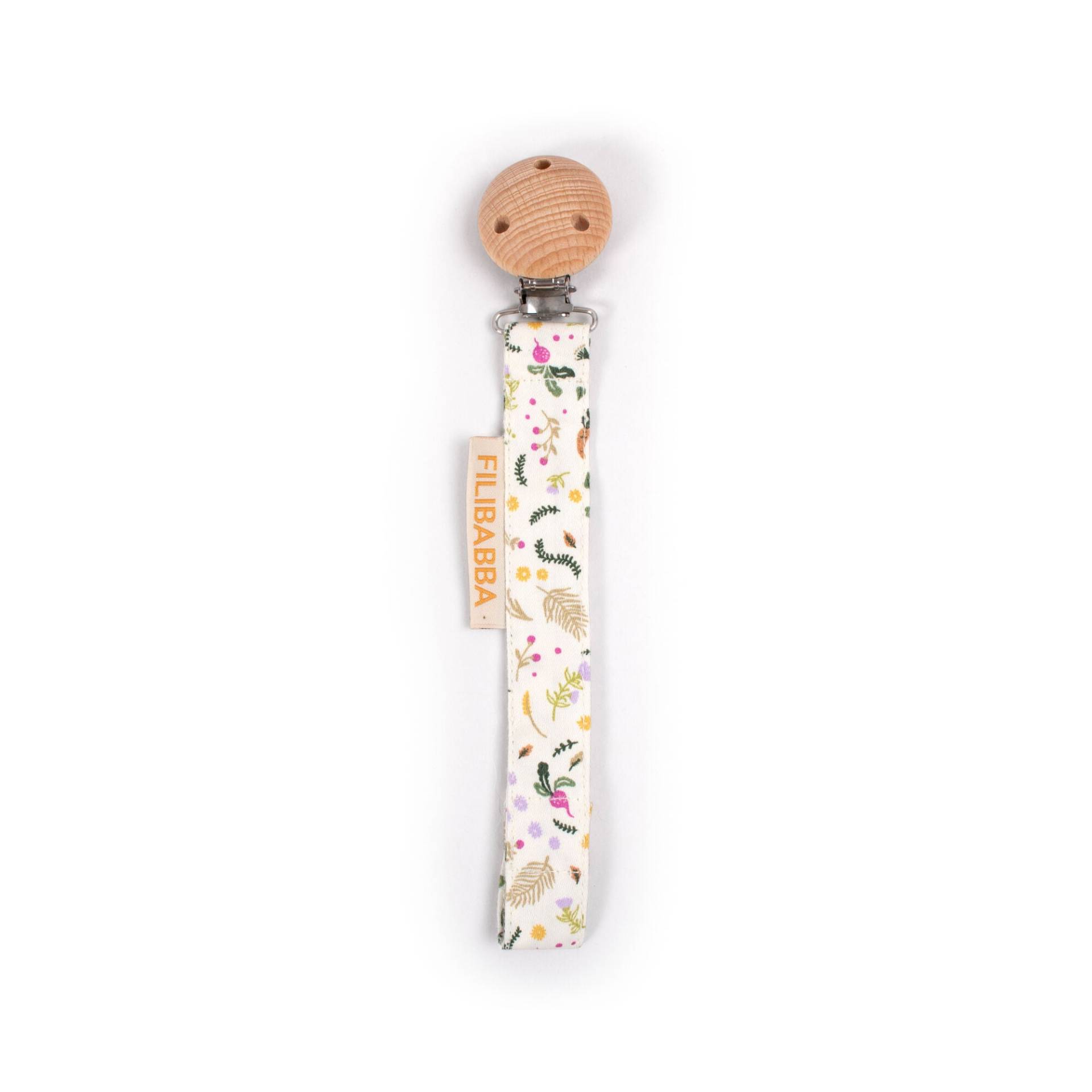 FILIBABBA Harvest Schnullerkette mit Klettverschluss, Beige FILIBABBA Harvest Schnullerkette mit Klettverschluss, Beige von FILIBABBA