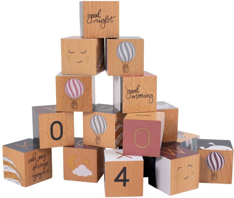 FILIBABBA Holzklötzchen, Babyspielzeug von FILIBABBA