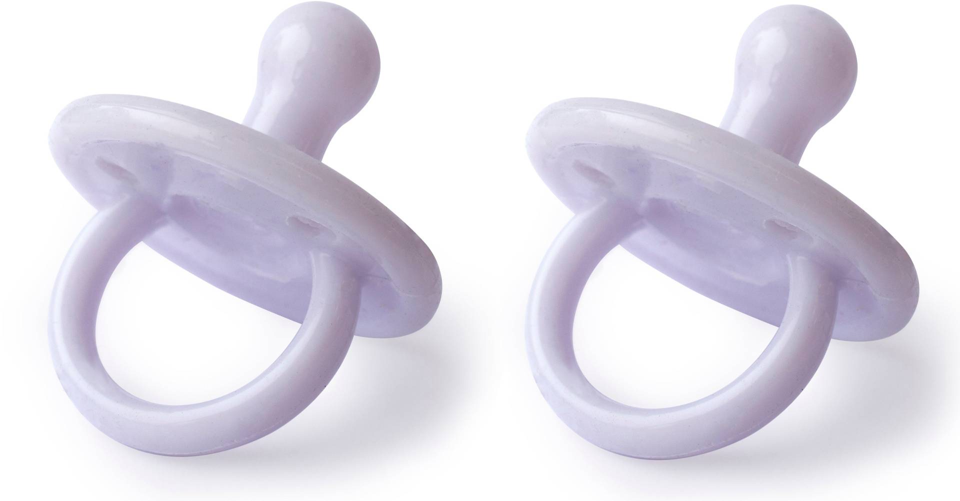 FILIBABBA Schnuller 2er-Pack Silicone, Fresh Violet von FILIBABBA