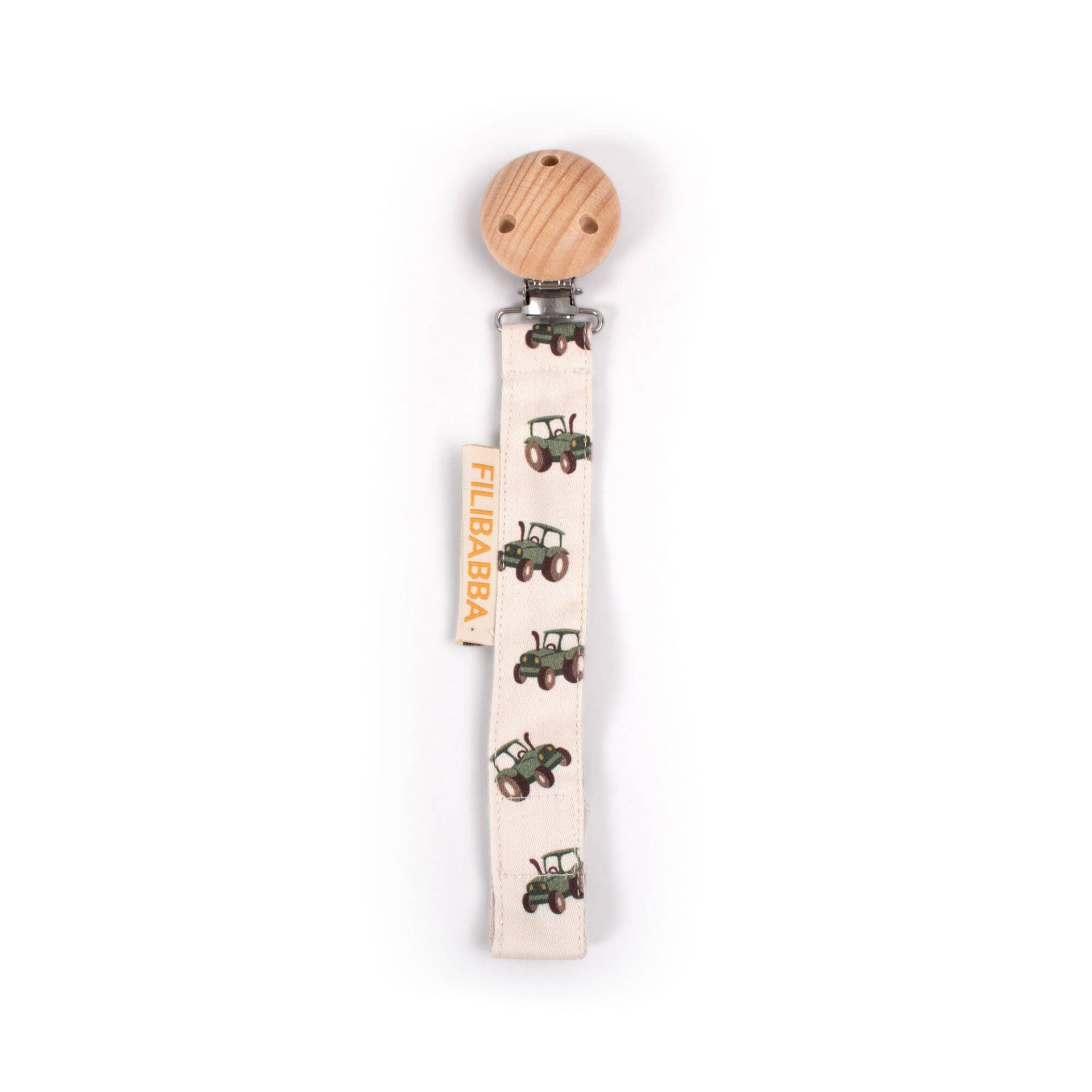 FILIBABBA Tractor Schnullerkette, Beige FILIBABBA Tractor Schnullerkette, Beige von FILIBABBA