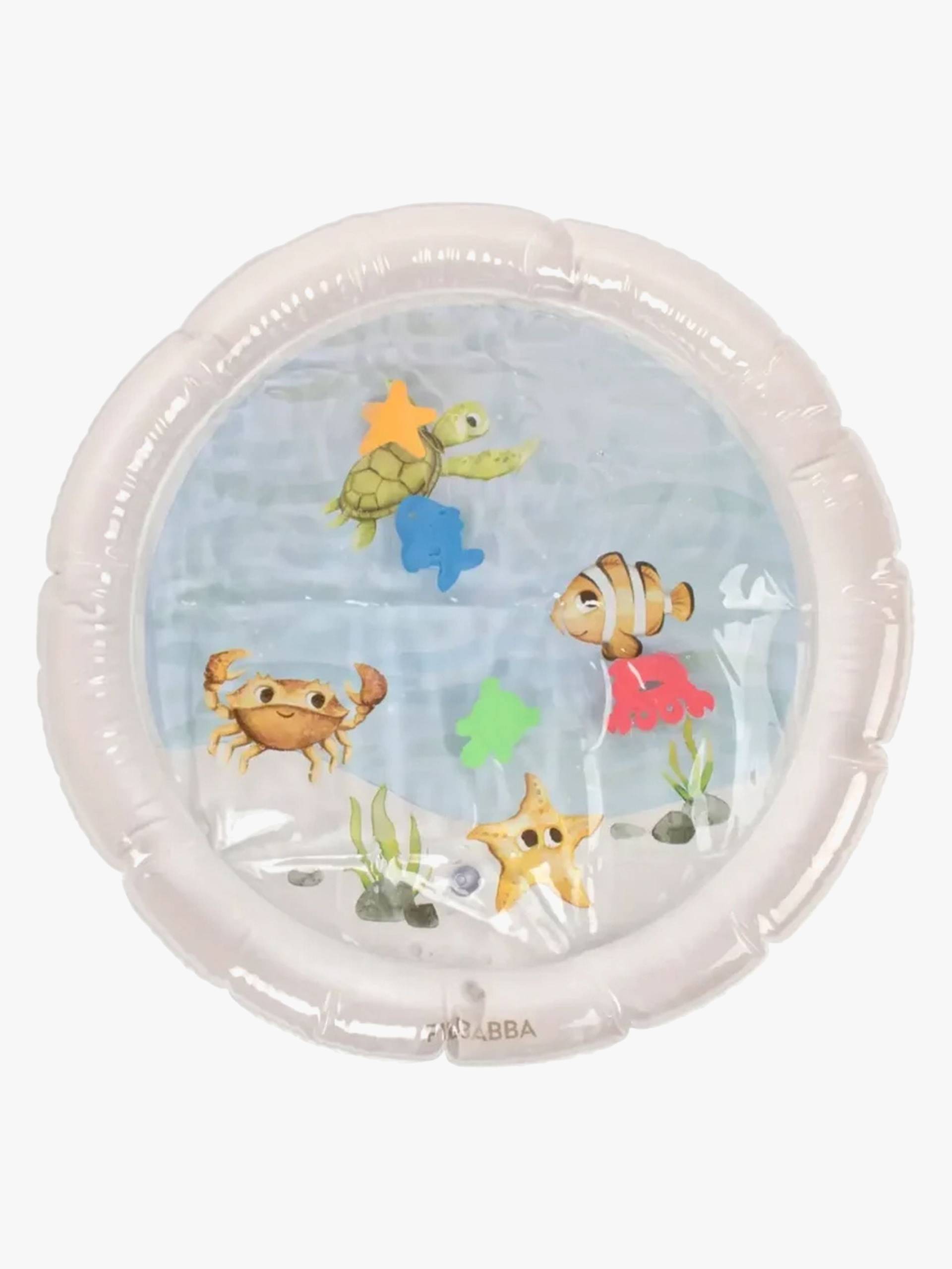 FILIBABBA Tummy Time Wasserspielmatte, Sea Friends, Babyspielzeug von FILIBABBA