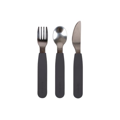 Filibabba Besteckset Silikon grau von Filibabba