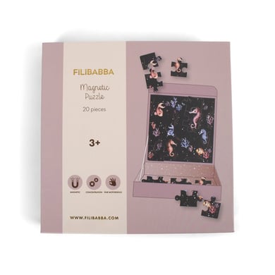 Filibabba Magnetspiele - Puzzle mit Seepferdchen von FILIBABBA