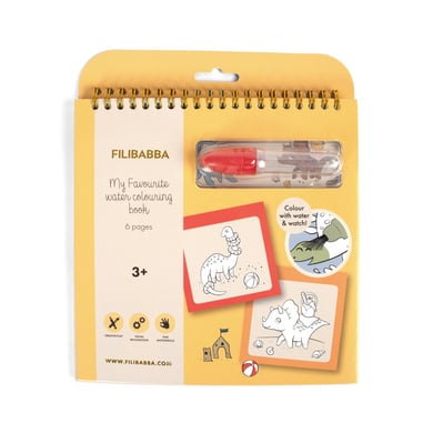 Filibabba Mein liebstes Wassermalbuch - Dinos von Filibabba