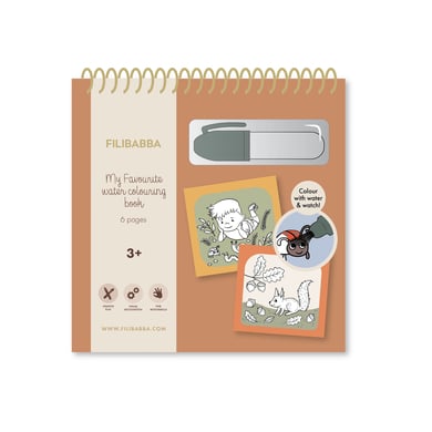 Filibabba Mein liebstes Wassermalbuch - Im Wald von Filibabba