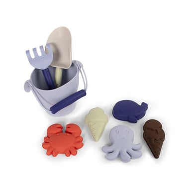Filibabba Silikon Strandset - Blue Mix von Filibabba