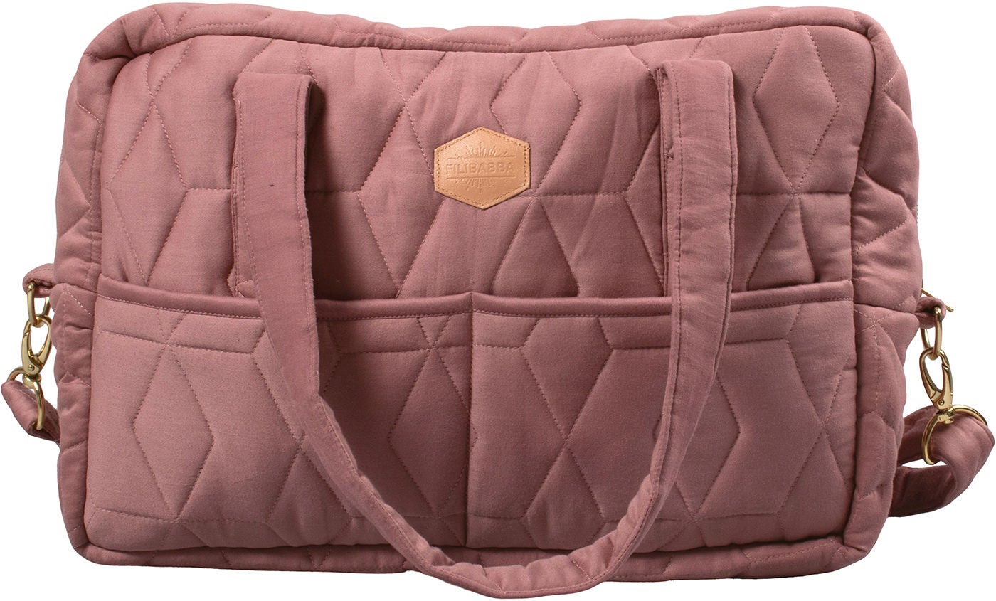 Filibabba Soft Quilt Wickeltasche, Dark Rose Filibabba Soft Quilt Wickeltasche, Dark Rose von FILIBABBA