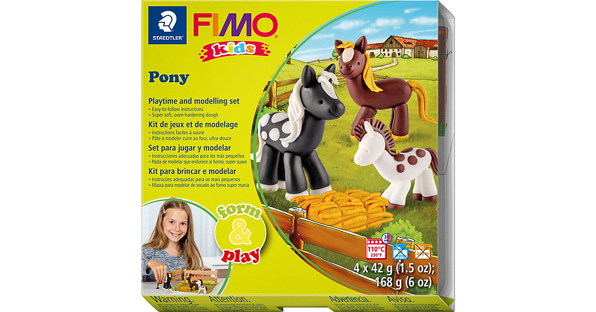 FIMO kids Form & Play Pony von FIMO