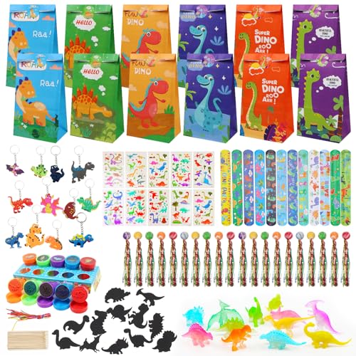 FINEASY 100 STK. Dinosaurier Party Mitgebsel Kindergeburtstag Gastgeschenke,Hüpfball,Schnapparmband Aufkleber Schlüsselanhänger Tattoo,Dinosaurier Spielzeug Dino Geburtstag Deko für Kinder FINEASY 100 STK. Dinosaurier Party Mitgebsel Kindergeburtstag Gastgeschenke,Hüpfball,Schnapparmband Aufkleber Schlüsselanhänger Tattoo,Dinosaurier Spielzeug Dino Geburtstag Deko für Kinder von FINEASY