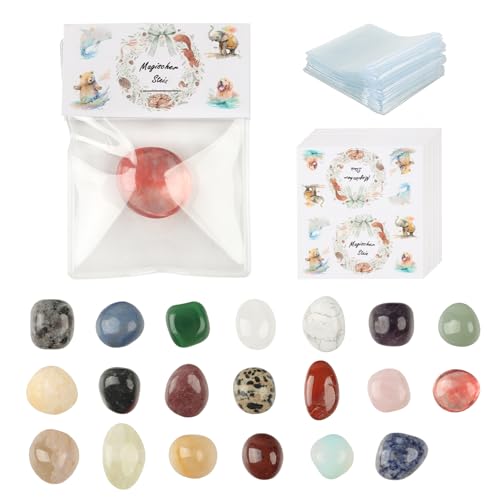 FINEASY 20 Stück Glückssteine für Kinder, 2-3cm Bunte Glückssteine, Glücksbringer Stein, Magische Steine, Mitgebselstein, Mitgebsel Kindergeburtstag, Glücksbringer Kinder für Einschulung, Geburtstag FINEASY 20 Stück Glückssteine für Kinder, 2-3cm Bunte Glückssteine, Glücksbringer Stein, Magische Steine, Mitgebselstein, Mitgebsel Kindergeburtstag, Glücksbringer Kinder für Einschulung, Geburtstag von FINEASY