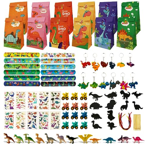 FINEASY Dinosaurier Party Mitgebsel Kindergeburtstag,Kindergeburtstag Gastgeschenke,Schnapparmband Aufkleber Schlüsselanhänger Tattoo,Dinosaurier Spielzeug Dino Geburtstag Deko für Kinder FINEASY Dinosaurier Party Mitgebsel Kindergeburtstag,Kindergeburtstag Gastgeschenke,Schnapparmband Aufkleber Schlüsselanhänger Tattoo,Dinosaurier Spielzeug Dino Geburtstag Deko für Kinder von FINEASY