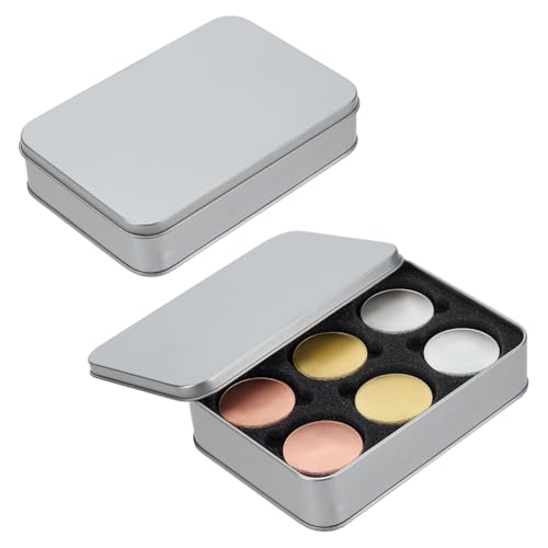 FINGERINSPIRE 2 Stück 6 Steckplätze Platin Rechteck Challenge Coin Aufbewahrungsbox Präsentationsbox Mit Schwarzem Samt 153.5x104.5mm Innendurchmesser Metallmünzen Geschenk Oder Gedenkmünzen Box FINGERINSPIRE 2 Stück 6 Steckplätze Platin Rechteck Challenge Coin Aufbewahrungsbox Präsentationsbox Mit Schwarzem Samt 153.5x104.5mm Innendurchmesser Metallmünzen Geschenk Oder Gedenkmünzen Box von FINGERINSPIRE