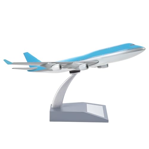 FINGERINSPIRE Modellflugzeughalter, Maßstab 1:200, 5,6 x 8,1 x 7,8 cm, Modellflugzeug-Präsentationsständer, kein Flugzeug, schiefergrau, Legierung, Modellflugzeug, Ausstellungsständer, abnehmbare von FINGERINSPIRE