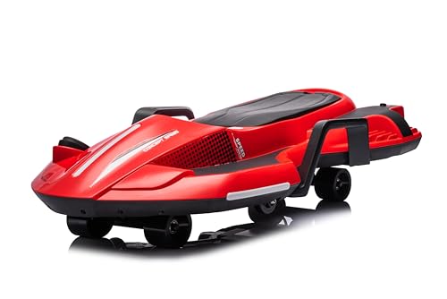 FINOOS Balanceboard - Hooverboard 18V - Elektrofahrzeug für Kinder - Kinder-Elektroauto geeignet für 6- bis 10-Jährige (Rot) von FINOOS