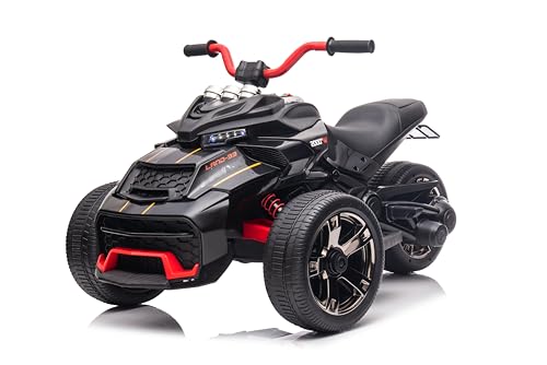 FINOOS Kinder-Elektromotorrad, 3 Räder, 12V und 6km/h, Kinder-Elektroauto mit Licht- und Soundeffekten, Kindermotorrad, Kinder-Elektro-Quad – 1 bis 5 Jahre FINOOS Kinder-Elektromotorrad, 3 Räder, 12V und 6km/h, Kinder-Elektroauto mit Licht- und Soundeffekten, Kindermotorrad, Kinder-Elektro-Quad – 1 bis 5 Jahre von FINOOS