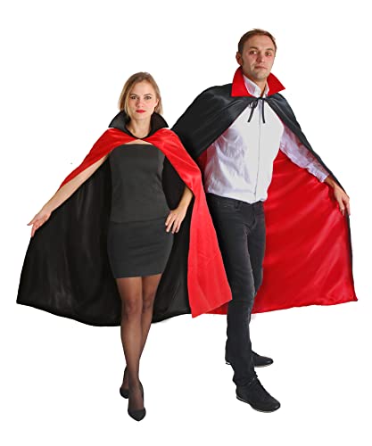 FIORI PAOLO 19130 Disguise Accessory, Unisex Adult, Einfarbig, Red, Black, Taglia Unica von Ciao