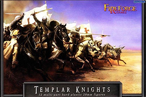 Fireforge Games 002 - 12x Tempelritter - 28mm Kreuzritter Miniature auf Pferd - Deus Vult Kavallerie Figuren Fireforge Games 002 - 12x Tempelritter - 28mm Kreuzritter Miniature auf Pferd - Deus Vult Kavallerie Figuren von FIREFORGE GAMES