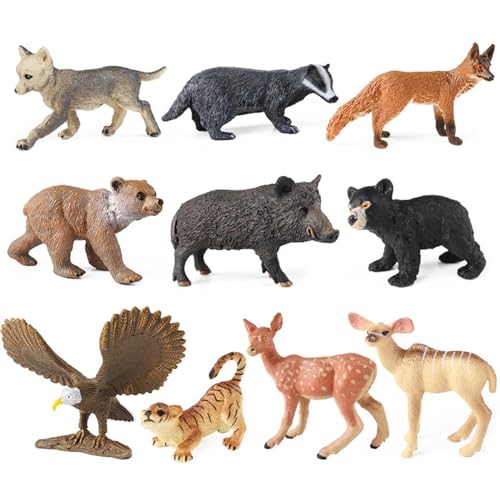 10/14/16pcs Wildtiere Plastikmodelle Simulation Bären Stinktier Wolf Modell Actionfigur Figuren Kinder Kognition Spielzeug Afrikanische Wildtiere Spielset Wildlife Animal Playset 10/14/16pcs Wildtiere Plastikmodelle Simulation Bären Stinktier Wolf Modell Actionfigur Figuren Kinder Kognition Spielzeug Afrikanische Wildtiere Spielset Wildlife Animal Playset von FIRSTXIU