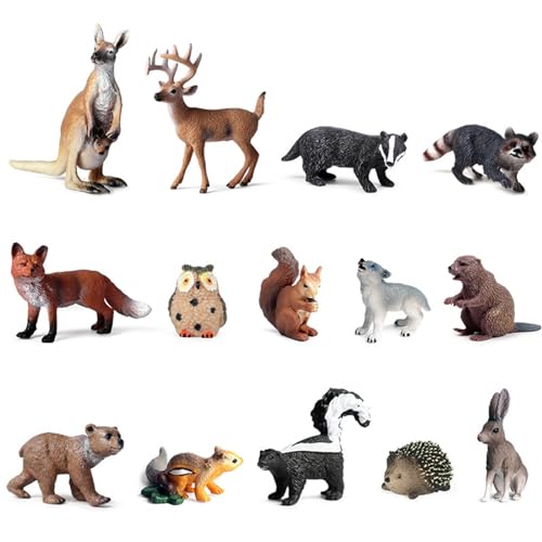 10/14/16pcs Wildtiere Plastikmodelle Simulation Bären Stinktier Wolf Modell Actionfigur Figuren Kinder Kognition Spielzeug Afrikanische Wildtiere Spielset Wildlife Animal Playset 10/14/16pcs Wildtiere Plastikmodelle Simulation Bären Stinktier Wolf Modell Actionfigur Figuren Kinder Kognition Spielzeug Afrikanische Wildtiere Spielset Wildlife Animal Playset von FIRSTXIU