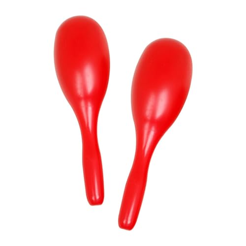 1Pair Plastik Maracas Noisemaker Spielzeugmusik Hand Musikinstrumente Party Dekorationen Lieferungen Spielzeuginstrumente von FIRSTXIU