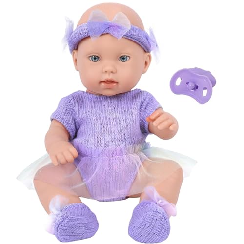 30 cm Infant Girl Dolls Set Mit Kleidung Und Schnuller Wiedergeborenen Spielzeug Mit Accessoires Für Kinder Und Neuer Eltern Training Reborns Babypuppe 30 cm Infant Girl Dolls Set Mit Kleidung Und Schnuller Wiedergeborenen Spielzeug Mit Accessoires Für Kinder Und Neuer Eltern Training Reborns Babypuppe von FIRSTXIU