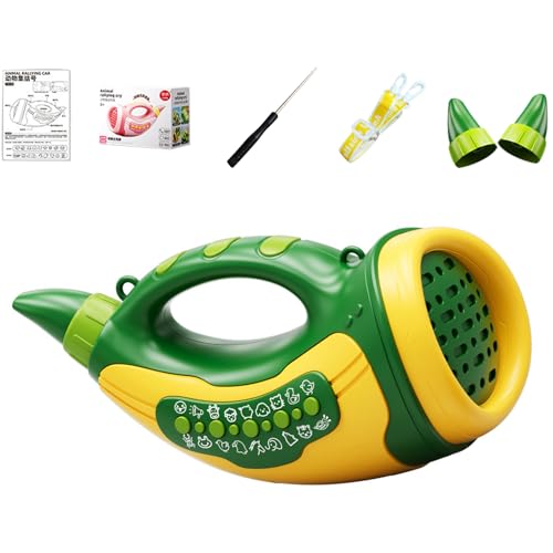 Anrufer Spielzeug Für Kinder Kleinkind Mit 30 Realistischen Tiergeräuschen Lichthorn Jagdspielzeug Für Outdoor Exploration Nature Exploration Kinder von FIRSTXIU