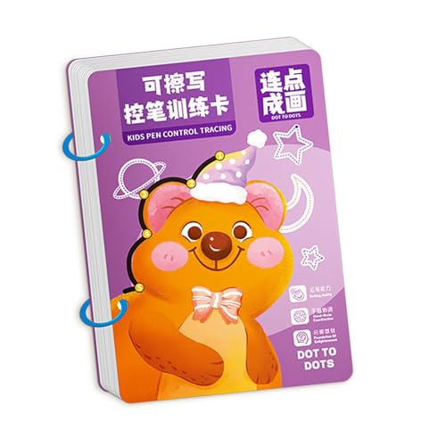 Bildungsschreibpraxis Buch Für Kinder Mit 4 Spezialstiften Und Radiergummi Für Kindergärten Vorbereitung Bildungsspielzeug Kleinkinder von FIRSTXIU