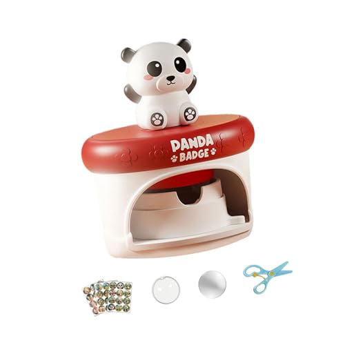 Cartoon Pin Maker Craft Set Badge Press Machine Kits Für Kinder Mit Wiederverwendbarer Vorlage Kinder Basteln Projektversorgung Handwerkskits Spielzeug Spielzeug von FIRSTXIU