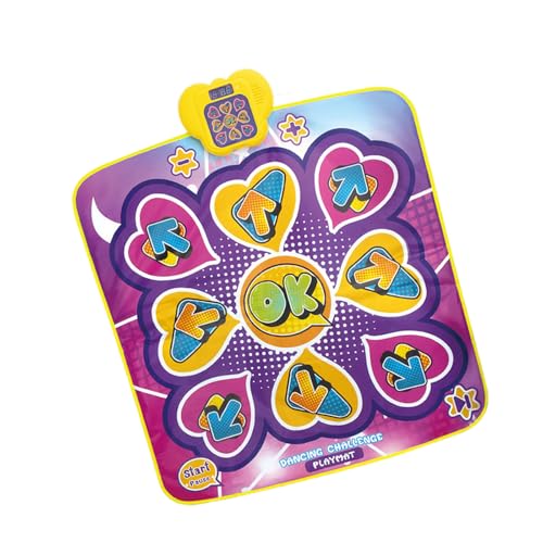 Engagiertes Kleinkind Spielen Mat Mit Musik Und Klangkognitiventwicklung Spielzeug Für 4 Jahre 4 Ideal Für Partys Und Playdates Anti Slip Dance Pad Engagiertes Kleinkind Spielen Mat Mit Musik Und Klangkognitiventwicklung Spielzeug Für 4 Jahre 4 Ideal Für Partys Und Playdates Anti Slip Dance Pad von FIRSTXIU