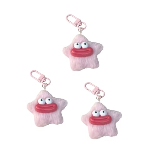 Entzückende Wurstlipps Star Plüschschlüsselkette Tragbar Ideal Für Taschen Oder Schlüssel Carnivals Preise Wurst Lippen Design von FIRSTXIU