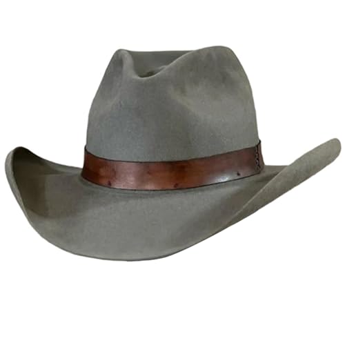 Erwachsener Trilbyhut Atmungsaktiven Französischen Stil PU Band Erwachsenen Festival Party Festival Formelle Versammlung Fedoras Hüte Für Männliche Hüte Für Frauen Grau von FIRSTXIU